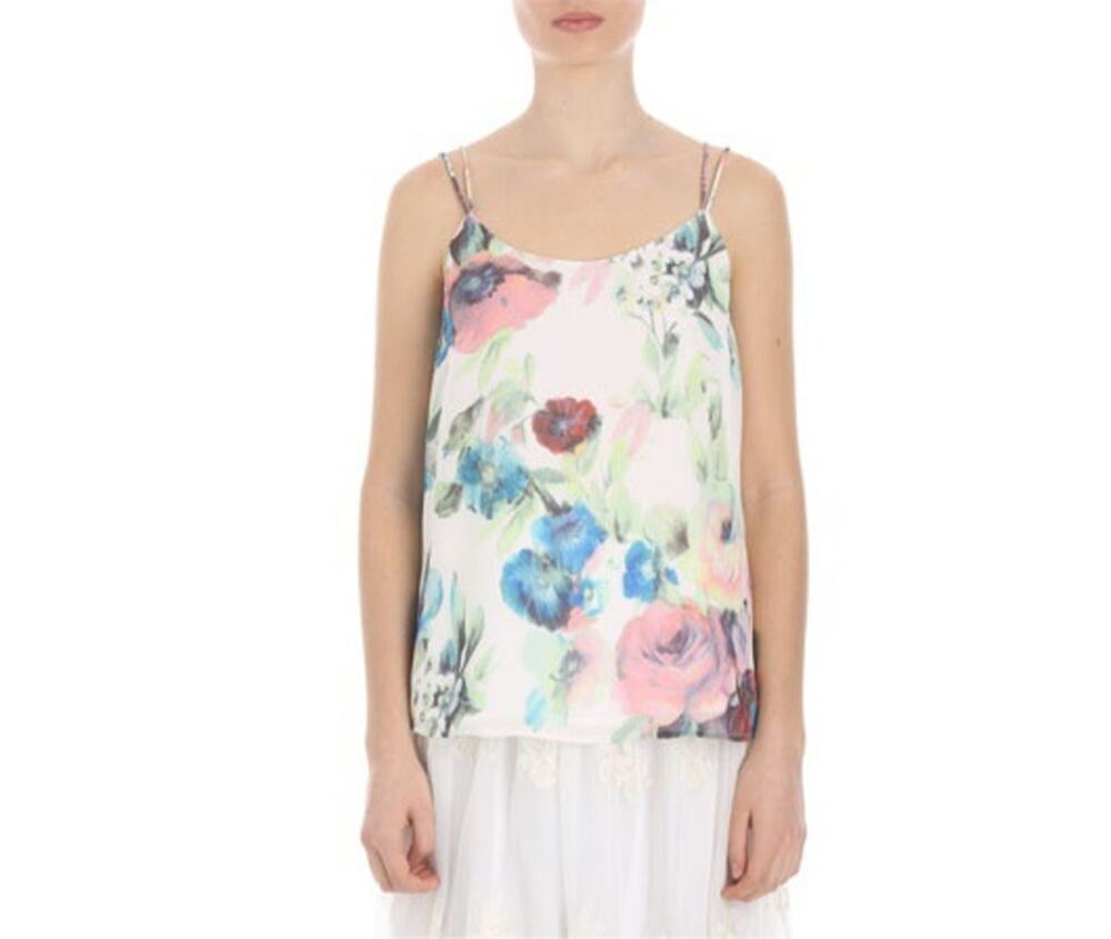 Fleurette by Fleur Wood In Bloom Floral Cami Top Size 4